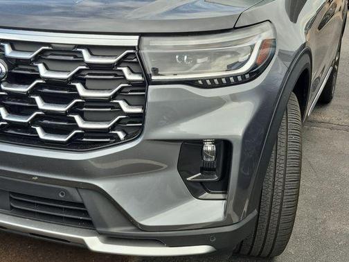 Gray Metallic 2025 Ford Explorer Platinum
