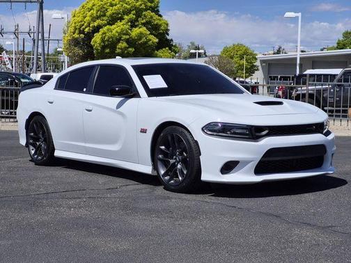 White Knuckle Clearcoat 2023 Dodge Charger Scat Pack
