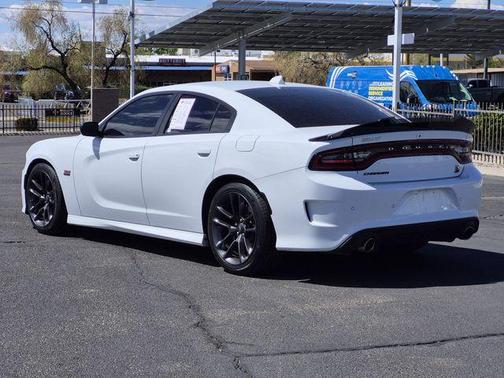 White Knuckle Clearcoat 2023 Dodge Charger Scat Pack