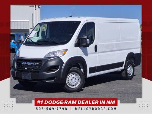 Bright White Clearcoat 2024 RAM ProMaster 3500 Low Roof