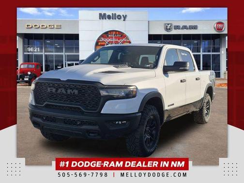 Bright White Clearcoat 2025 RAM 1500 Rebel