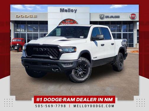Bright White Clearcoat 2025 RAM 1500 Rebel