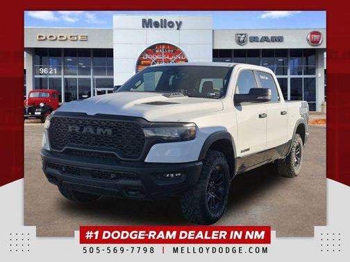 Bright White Clearcoat 2025 RAM 1500 Rebel