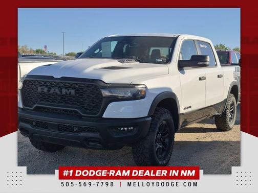 Bright White Clearcoat 2025 RAM 1500 Rebel