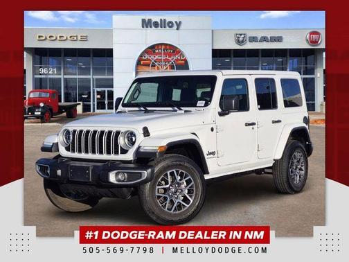 Bright White Clearcoat 2025 Jeep Wrangler Sahara