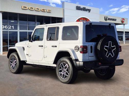 Bright White Clearcoat 2025 Jeep Wrangler Sahara