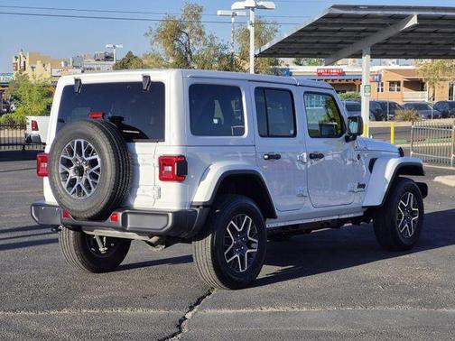 Bright White Clearcoat 2025 Jeep Wrangler Sahara