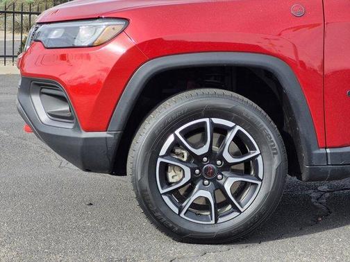 Red 2025 Jeep Compass Trailhawk