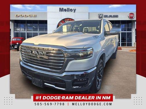 Bright White Clearcoat 2025 RAM 1500 Laramie