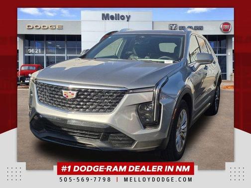 Silver Metallic 2024 Cadillac XT4 Premium Luxury