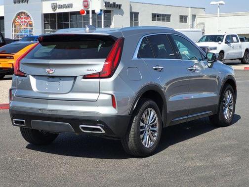Silver Metallic 2024 Cadillac XT4 Premium Luxury