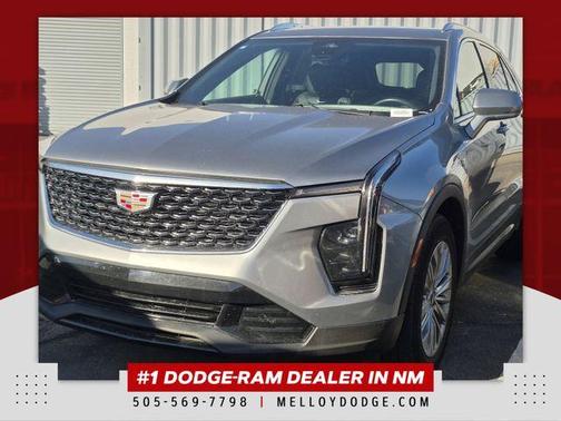 Silver Metallic 2024 Cadillac XT4 Premium Luxury