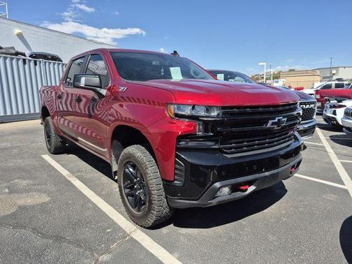 Cherry Red 2022 Chevrolet Silverado 1500 Limited LT Trail Boss
