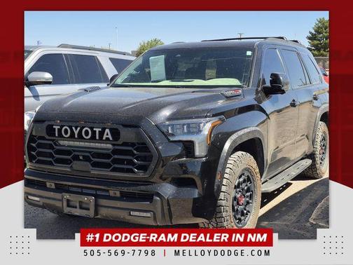 Midnight Black Metallic 2024 Toyota Sequoia TRD Pro