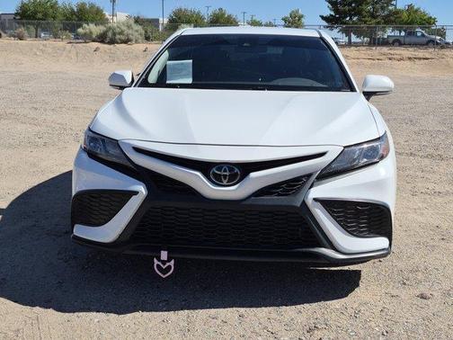 White 2022 Toyota Camry SE