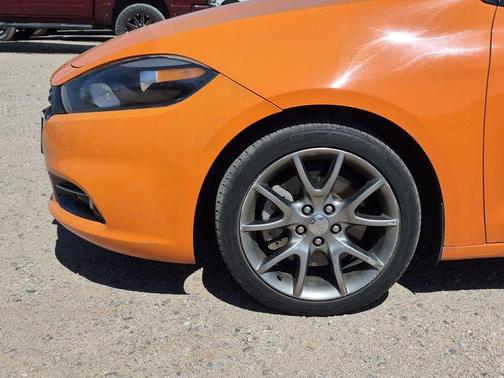 Orange 2014 Dodge Dart SXT