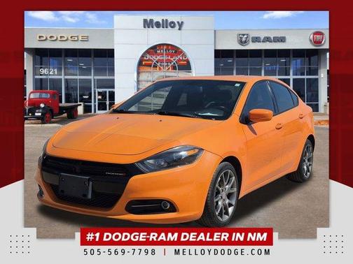 Orange 2014 Dodge Dart SXT