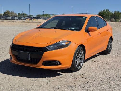 Orange 2014 Dodge Dart SXT