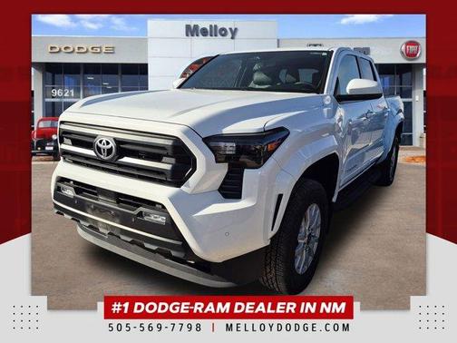 White 2024 Toyota Tacoma SR5