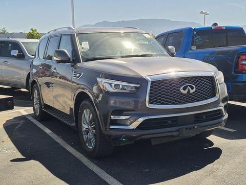 Anthracite Gray 2024 INFINITI QX80 Luxe