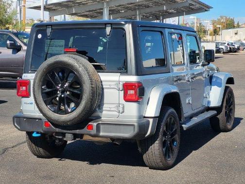 Silver 2023 Jeep Wrangler 4xe Sahara