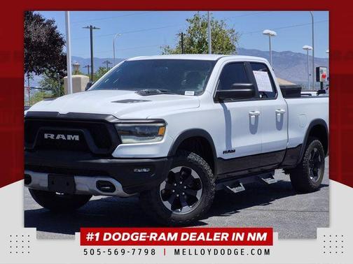 Bright White Clearcoat 2019 RAM 1500 Rebel