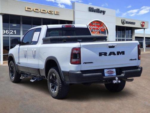 Bright White Clearcoat 2019 RAM 1500 Rebel