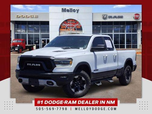 Bright White Clearcoat 2019 RAM 1500 Rebel