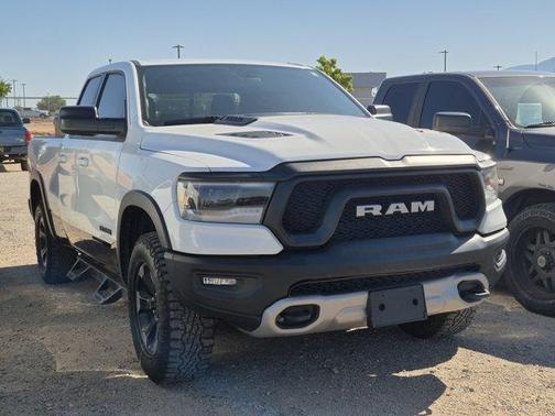 Bright White Clearcoat 2019 RAM 1500 Rebel