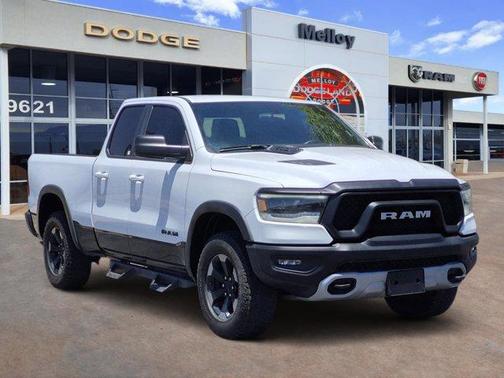 Bright White Clearcoat 2019 RAM 1500 Rebel
