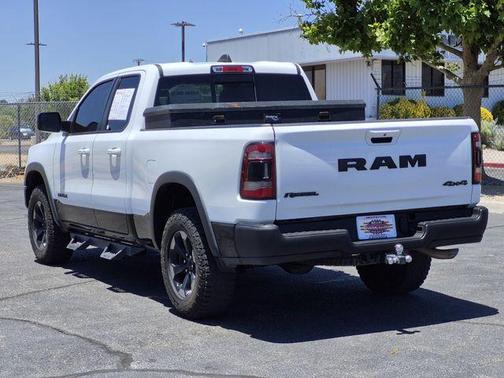 Bright White Clearcoat 2019 RAM 1500 Rebel