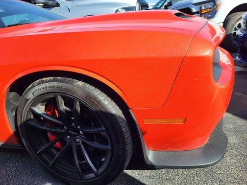 Go Mango! 2023 Dodge Challenger SRT Hellcat