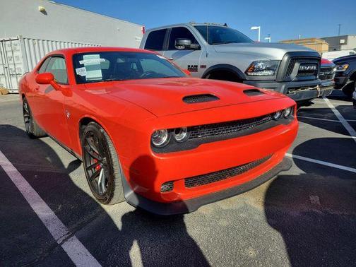 Go Mango! 2023 Dodge Challenger SRT Hellcat