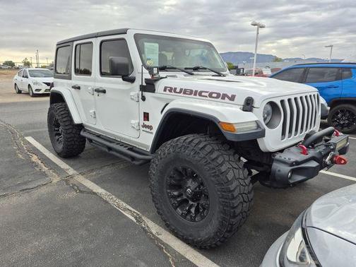 Bright White Clearcoat 2018 Jeep Wrangler Unlimited Rubicon