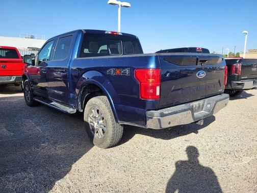 Blue 2019 Ford F-150 Lariat