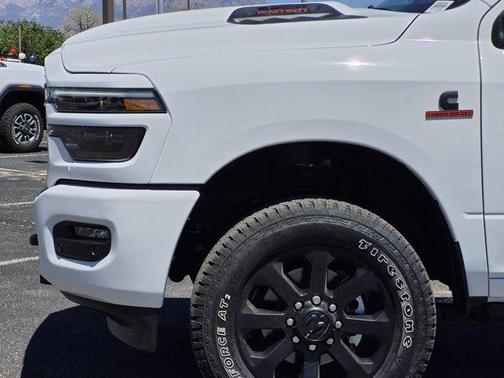 Bright White Clearcoat 2026 RAM 2500 Laramie