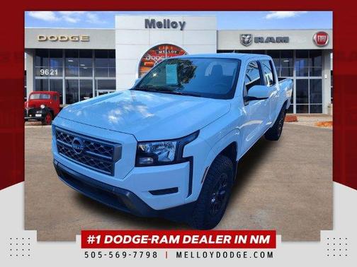 Glacier White 2024 Nissan Frontier SV