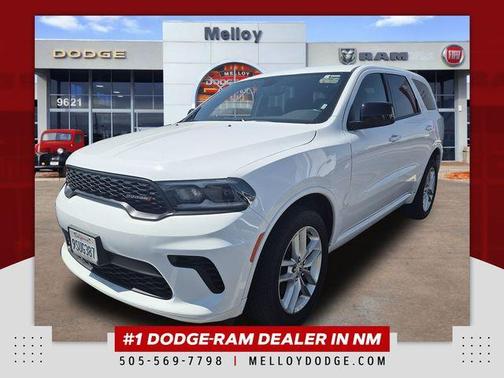 White 2025 Dodge Durango GT