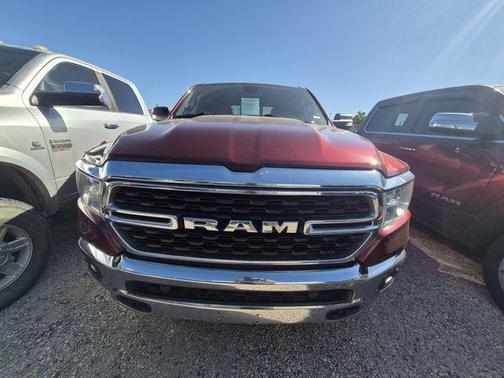 Red 2022 RAM 1500 Big Horn