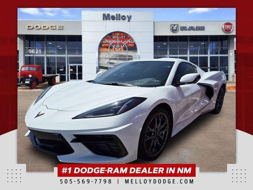 Arctic White 2025 Chevrolet Corvette Stingray w/1LT