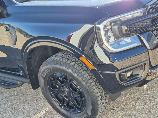 Shadow Black 2025 Ford Ranger XLT