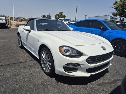 White 2017 FIAT 124 Spider Lusso
