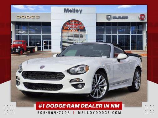 White 2017 FIAT 124 Spider Lusso
