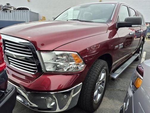 Red 2017 RAM 1500 Big Horn