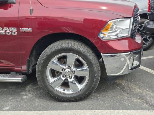 Red 2017 RAM 1500 Big Horn