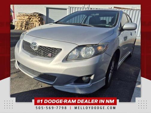 Silver 2010 Toyota Corolla S
