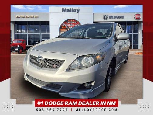 Classic Silver 2010 Toyota Corolla S