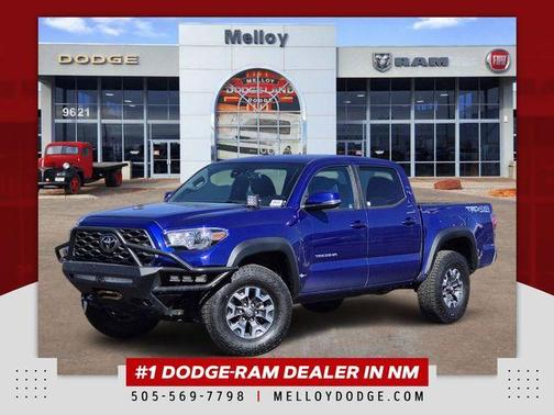 Blue 2022 Toyota Tacoma TRD Off Road