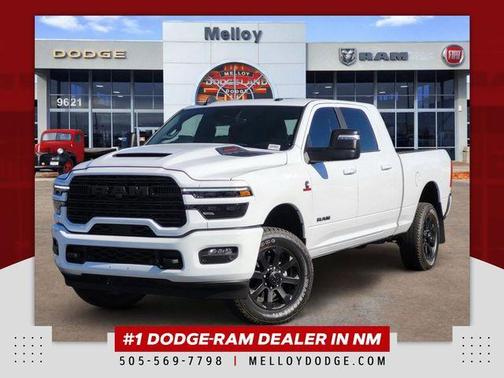 Bright White Clearcoat 2025 RAM 2500 Laramie