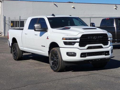 Bright White Clearcoat 2025 RAM 2500 Laramie